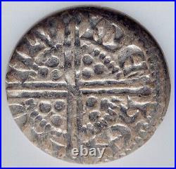 1247AD ENGLAND Great Britain UK King HENRY III Old Silver Penny Coin NGC i89734