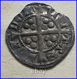 1279-1307 Great Britain Edward I Silver Penny, London Mint, Old Seaby Tag Incl