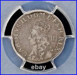 1662-85 Charles II Great Britain Silver Maundy 3 Pence PCGS VF35 S-3385