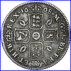 1668 Shilling Charles II British Silver Coin