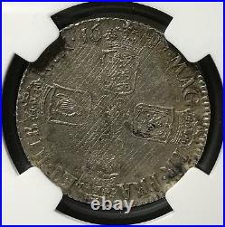 1697 Shilling Ngc Au Details Great Britain -esc-1102 Silver William III