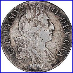 1697 William III sixpence Great Britain silver coin