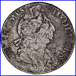 1698 William III sixpence Great Britain silver coin