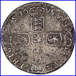 1698 William III sixpence Great Britain silver coin