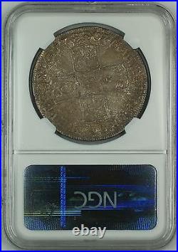 1707E Great Britain Silver Crown Coin ESC-103 Anne NGC AU-50 AKRï¾