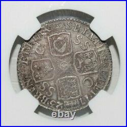 1723 SSC Great Britain 1 Shilling 1st Bust NGC AU 58 Graded