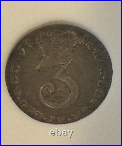 1762 & 1870 Great Britain silver 3 pence from Maundy sets Uncirculated opportune