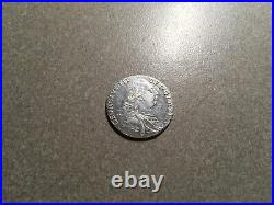 1787 GREAT BRITAIN? SILVER Shilling Nice Silver Coin A++ great Details 901L