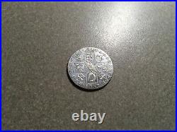 1787 GREAT BRITAIN? SILVER Shilling Nice Silver Coin A++ great Details 909L