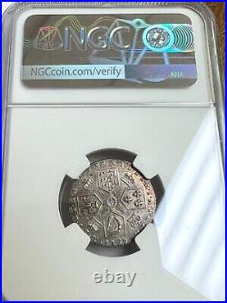 1787 Great Britain 6 Pence silver, George III, KM# 606.1, NGC AU-58