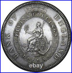 1804 Bank Of England Dollar George III British Silver Coin V Nice