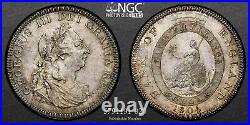 1804, Great Britain, George III. Silver Bank Dollar (5 Schillings) Coin. NGC AU+