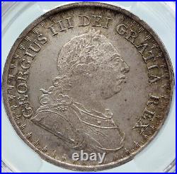 1811 Great Britain UK GEORGE III Silver 3 SHILLINGS Bank Token Coin PCGS i85723