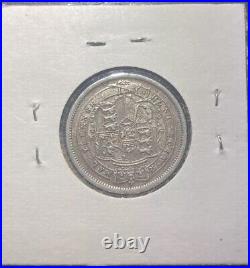 1816 Great Britain George III Six Pence Silver Coin XF-AU High Grade