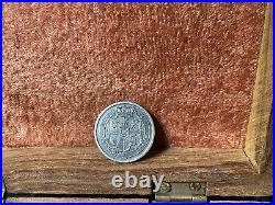 1820 Great Britain 1 Shilling Silver GEORGE III OVER 200 Years Old! AU Cond