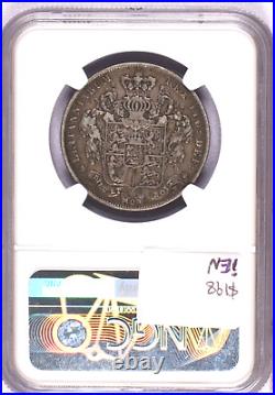 1826 Great Britain 1/2 Crown NGC VF30. Pop 8! Free Shipping