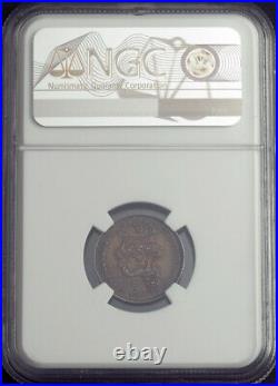 1826, Great Britain, George IV. Nice Silver Bare Bust 6 Pence Coin. NGC AU-58