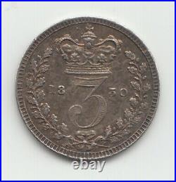 1830 Silver Threepence 3d George IV Great Britain
