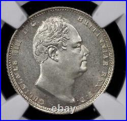 1831 Great Britain Silver 6 Pence NGC MS 64