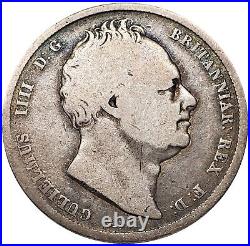 1836 Great Britain Half Crown. 925 Silver Coin William IV # 0061