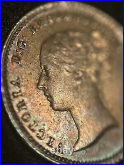 1840 Britannia Groat Victoria 4 Pence Silver British