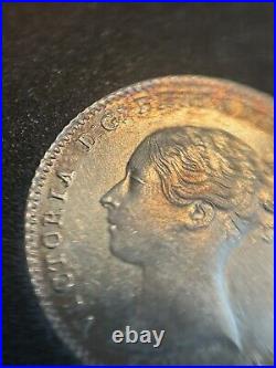 1841 Britannia Groat Victoria 4 Pence Silver British