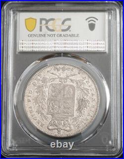 1844, Great Britain, Queen Victoria. Rare Silver Pattern Crown Coin. PCGS AU+