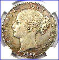 1847 Great Britain England Victoria Crown Coin Certified NGC XF40 (EF40)