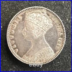 1849 Great Britain Godless Florin Silver Queen Victoria