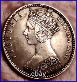 1849 Great Britain, Queen Victoria Silver Florin 2s