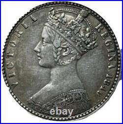 1849 Great Britain, Queen Victoria Silver Florin 2s