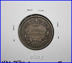 1851 Great Britain 1 Silver Shilling VF Nice Silver Coin