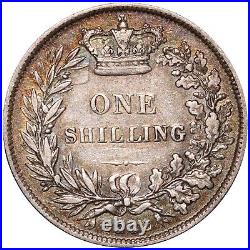 1862 Great Britain Victoria One Shilling Coin