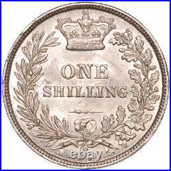 1875 Great Britain Victoria 1 Shilling Coin (Die No. 13)