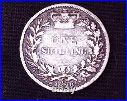 1878 Great Britain Silver One Schilling #S311