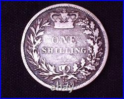 1878 Great Britain Silver One Schilling #S311