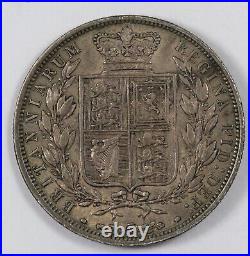 1883 Great Britain Victoria Silver Half Crown