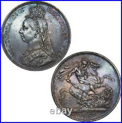 1887'specimen' Set Victoria British Silver Coins Superb