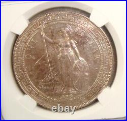 1899-B Great Britain, Victoria Silver Trade Dollar, Bombay Mint NGC MS61