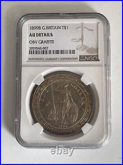 1899-b Great Britain Trade Dollar Silver Coin