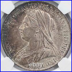 1900 Great Britain LXIV CROWN Silver Coin NGC MS63