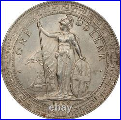 1902-B Great Britain Silver Trade Dollar PCGS AU Details Attractive Luster