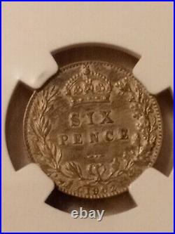 1902 Great Britain 6P NGC PF62 Matte