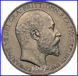 1902 Matte Proof Crown NGC PR-62 King Edward VII Great Britain Silver Coin