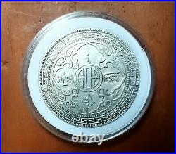 1911 B George V Great Britain Bombay Silver Trade Dollar $1 Coin 900 Silver VGC