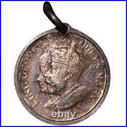 1911 Great Britain King George & Queen Mary Silver Coronation Medal