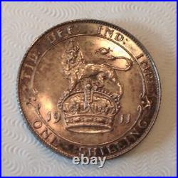 - 1911 Great Britain Proof One Shilling George V Only issue 6,007 Minted