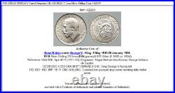 1918 GREAT BRITAIN United Kingdom UK GEORGE V Lion Silver Shilling Coin i102159