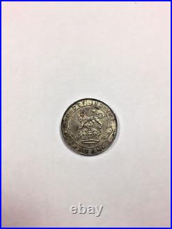 1918 SixPence GREAT BRITAIN UK SILVER UNCIRCULATED Coin