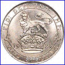 1924 Great Britain George V 1 Shilling Coin